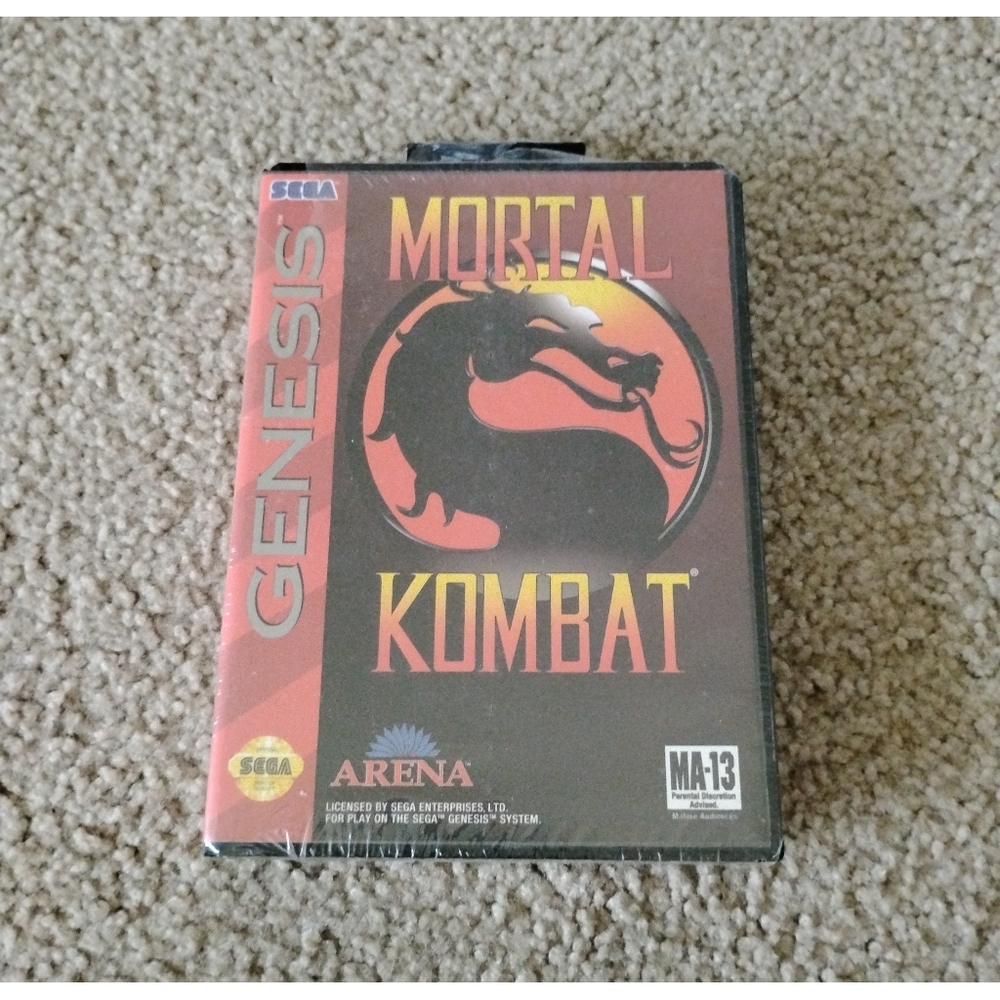 Mortal Kombat For Sega Genesis
